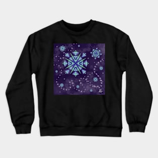 Galactic Snow Crewneck Sweatshirt